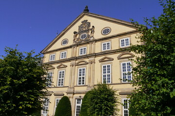 Fototapeta na wymiar Schloss Hundisburg bei Haldensleben in Sachsen-Anhalt