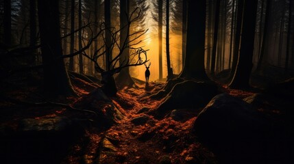 Obraz premium shadow of the dark 8k photography, ultra HD, sharp