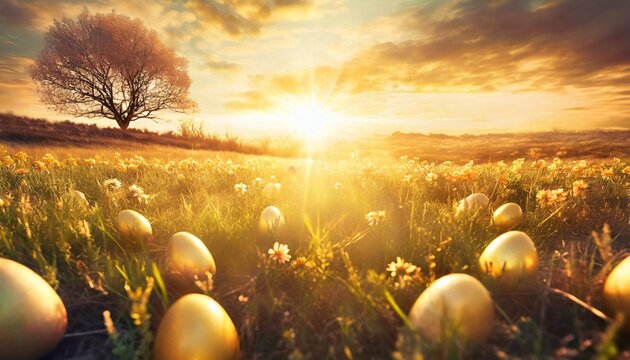 composite image of happy easter