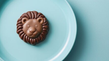 chocolate lion head