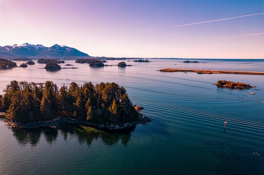 Aerial Image - Islands in the Sea - Sitka, Alaska