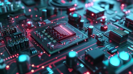 3Ð´ Circuitry Wonders: Exploring the Technological Tapestry of Printed Circuit Boards": Delve into the intricate world of printed circuit boards (PCBs), showcasing their complex designs and the