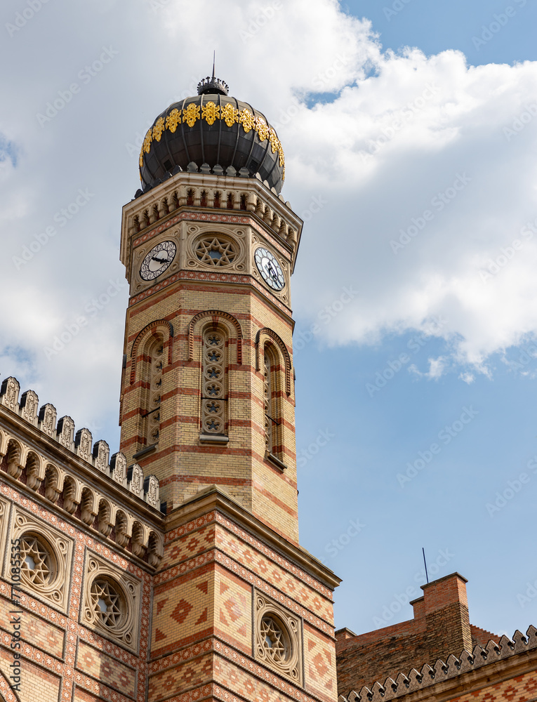 Wall mural Dohany Street Synagogue Tower