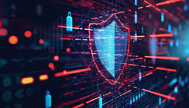 Cybersecurity Best Practices: Secure Your Digital Assets, cybersecurity best practices with an image showing encrypted data and a shield symbolizing protection
