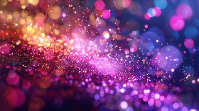 Spectacular bursts of vibrant colors dazzle the crowd as the pyrotechnic show begins.