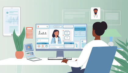 Remote Patient Engagement Tools: Enhancing Patient-Provider Communication, remote patient engagement tools with an illustration of interactive tools for patient education and engagement