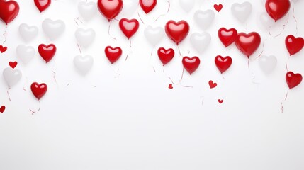 white background with red hearts symbols of love, and heart-shaped balloons --ar 16:9 --quality 0.5 --stylize 0 --v 5.2 Job ID: f95f9dda-23bc-4f46-800e-f2c46a759c8f