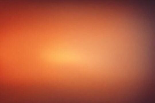 Abstract gradient smooth Blurred grainy Orange glowing noise texture background image