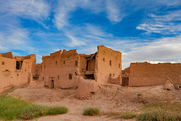 A heritage area in Al-Ushaykar, Saudi Arabia