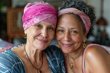 Women Sharing Breast Cancer Experiences