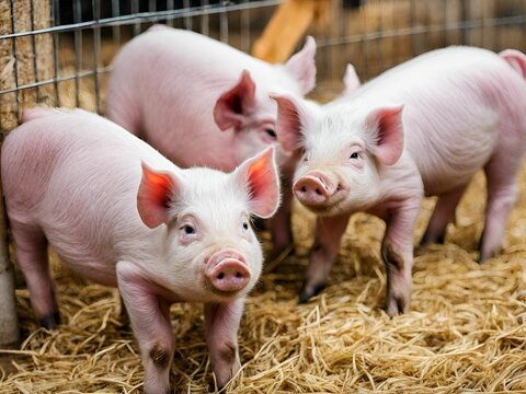  pigs in a farm