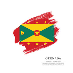 Vector illustration design of Grenada flag