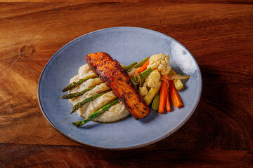 salmon a la plancha