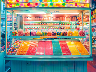 candies in a shop
