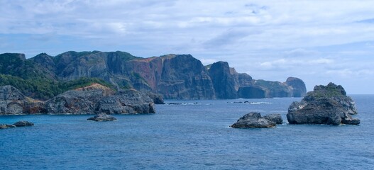 【小笠原】南島から見るハートロック（千尋岩）
