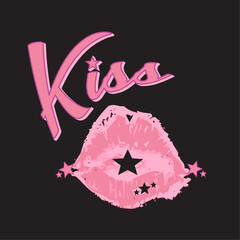 Star Kiss Lips