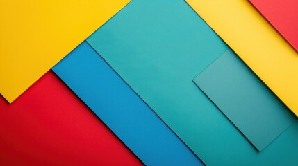 geometric abstract colorful paper background