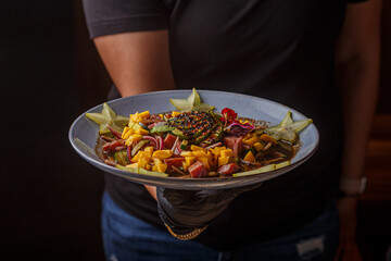 atun laca de naranja