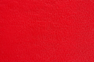 Fototapeta premium Red leather surface with a lot of texture