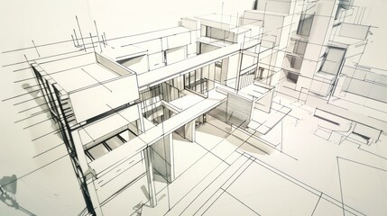 house architectural design drawing