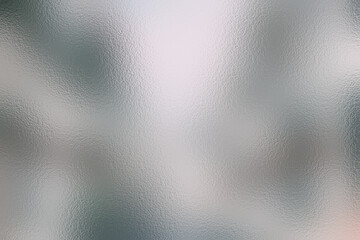 Abstract foil texture background with blurry glass texture and background