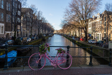 Amsterdam City - obrazy, fototapety, plakaty