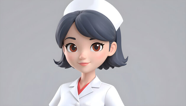 cartoon nurse illustration
