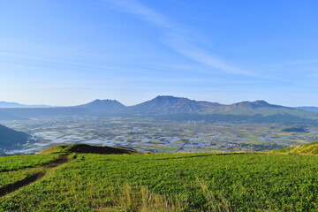 Obraz premium 大観峰 阿蘇 熊本 九州