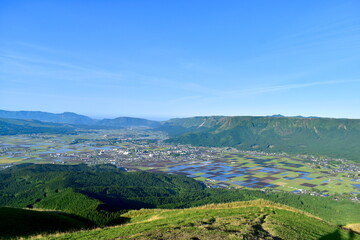 大観峰　阿蘇　熊本　九州