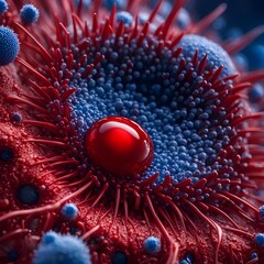 virus destroys the white blood cells that fight nfection