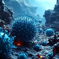 virus destroys the white blood cells that fight nfection