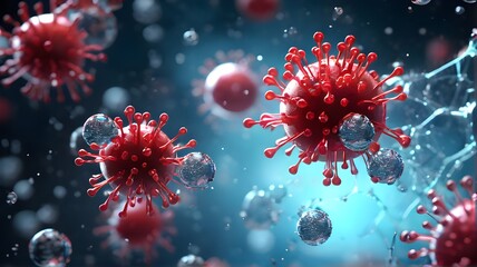virus destroys the white blood cells that fight nfection
