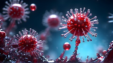 virus destroys the white blood cells that fight nfection