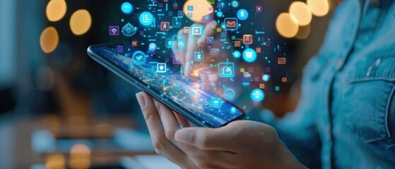 Mobile Marketing Strategies, mobile marketing strategies with an image showing marketers optimizing websites for mobile devices, AI