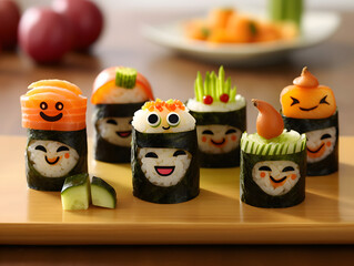 Creative Sushi Rolls 