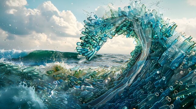 Surging Plastic Waves Highlighting Urgent Marine Conservation Needs