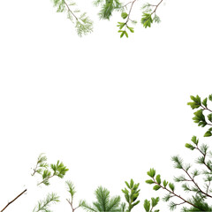 tree branch on transparent background