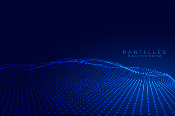 futuristic glowing dotted background for cyber technology innovation