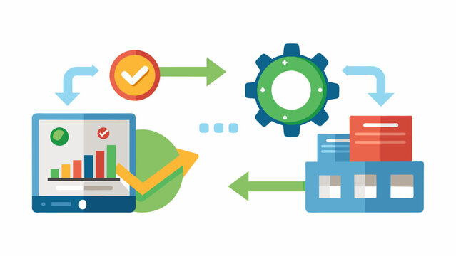 A beforeandafter comparison of an assembly process showcasing the improved efficiency and reduced errors achieved with the integration of AR.
