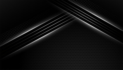 dark black background with abstract geometric lines