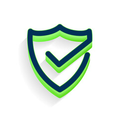 3d style barrier shield logo to maximizing your digital safety - 771173733