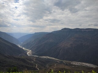 landscape with clouds