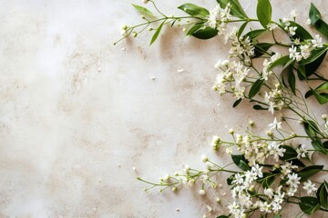 Opulent floral setting to adorn your wedding invitation backdrop