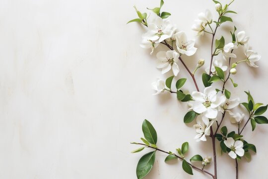Graceful flower arrangement to enchant your invitation backdrop