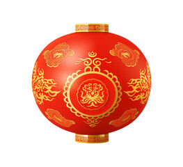 Obraz premium Chinese Asian decoration object isolated