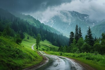 Enchanting beauty of unspoiled natural settings