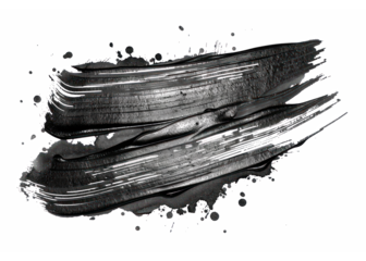 dark black watercolor stain texture in brush stroke style