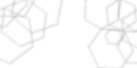 Abstract background golden hexagonal ceramic tile wall. stock line texture and seamless pattern.  lustration retro, paper, textile, decoration. Hexagonal netting. honeycomb white and gray Background.