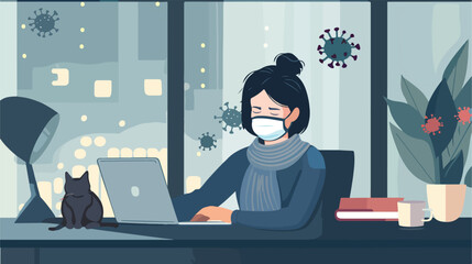 Work from home during outbreak of the COVID-19 virus