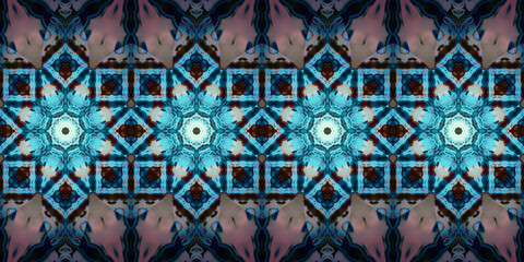 Seamless panorama pattern abstraction. The texture is panoramic